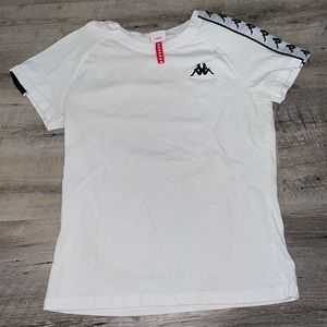 Kappa white t-shirt w exclusive design